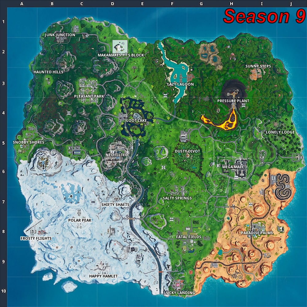 Fortnite Season 8 Vs Season 9 Map Comparison - there are more secrets to be discovered such as john wick s house most likely in the name of the coming movie john wick 3 what do you think will season