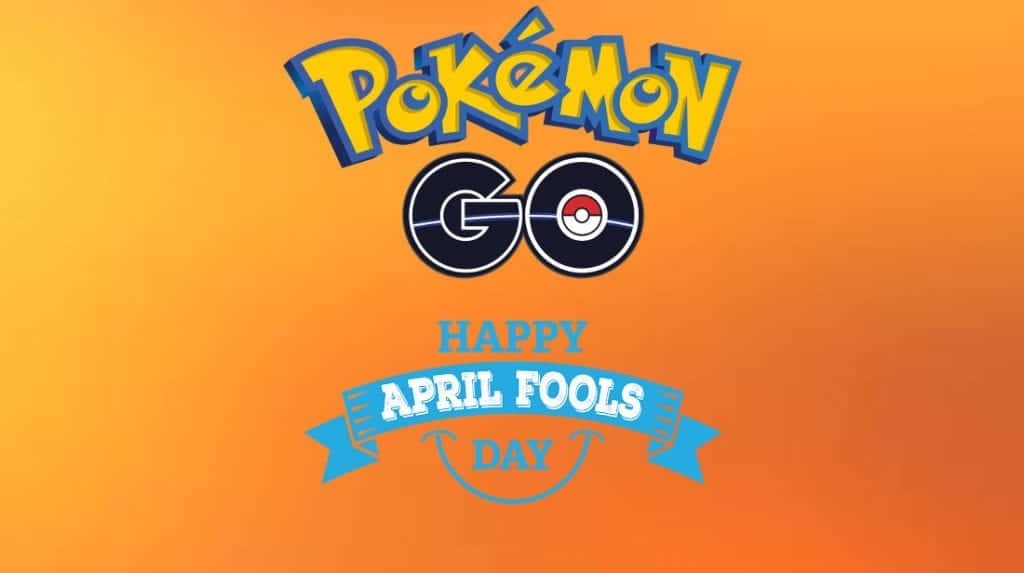 Pokemon Go Celebrating April Fools' Day