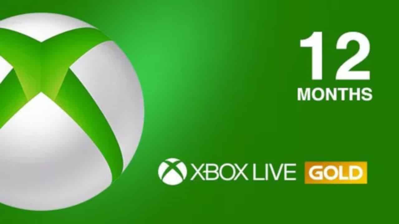 year subscription xbox live gold