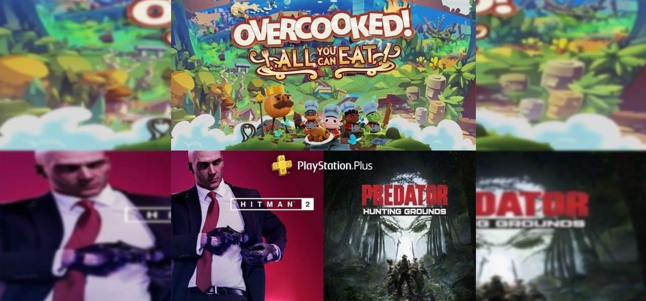 Jogos de setembro para membros PlayStation Plus: Overcooked: All You Can  Eat!, Hitman 2 e Predator: Hunting Grounds – PlayStation.Blog BR