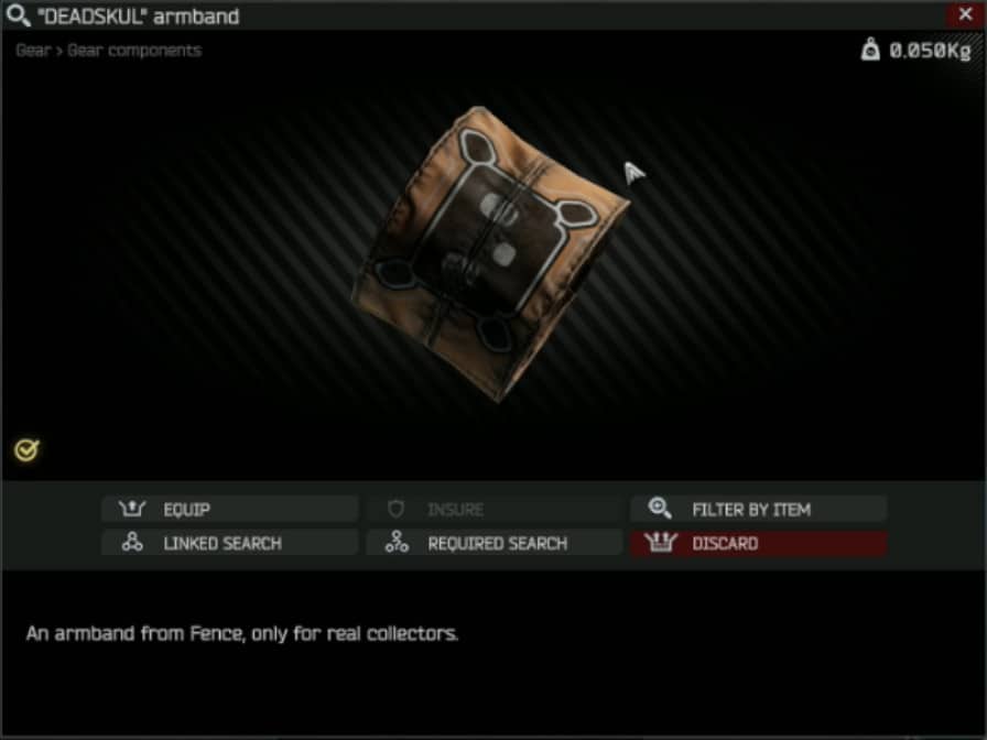 From Tarkov's "Kappa" Container obtainable at level 62