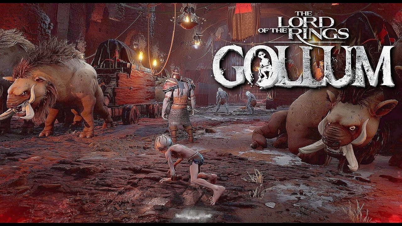 lord of the ring gollum game
