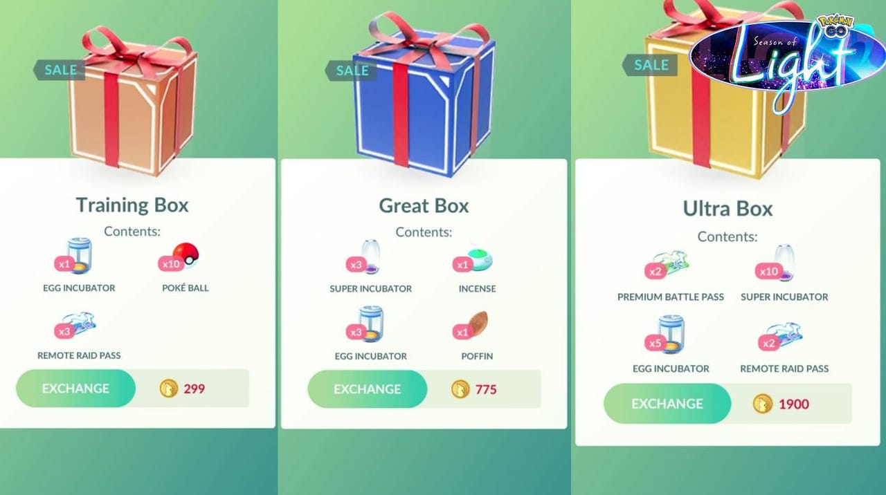 Pokémon GO United Kingdom on X: 🔔Time for an exclusive deal! 🔔 A  discounted box that includes Remote Raid Passes, Super Incubators, and  Golden Razz Berries is now available on the Pokémon